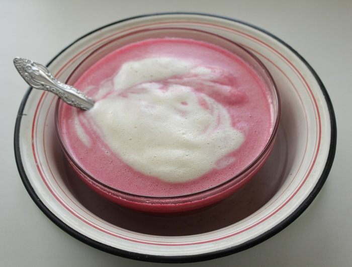 Брусничный курд