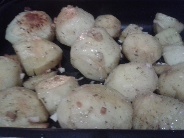 Очень вкусный и ароматный картофель