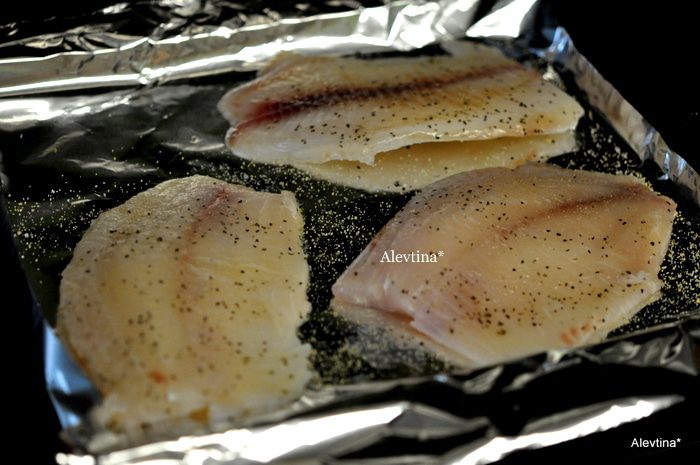 Тилапия в духовке