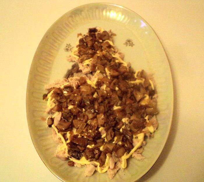 Салат «Жар-птица»