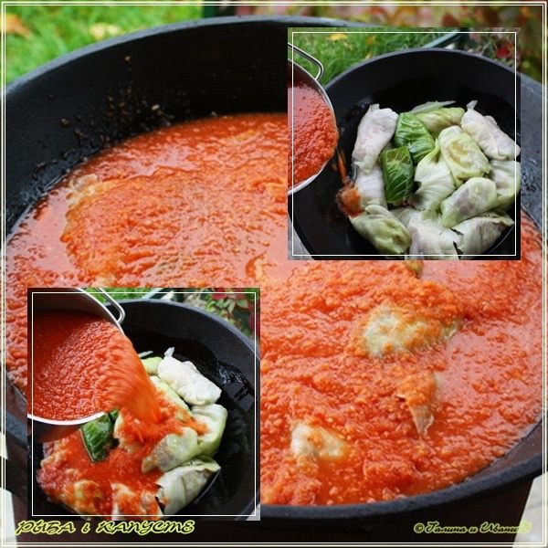 Рыба в капусте