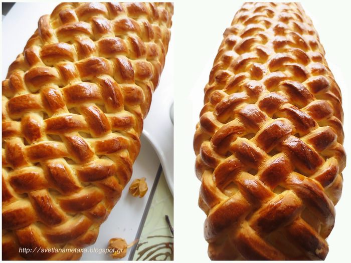 Пирог &amp;quot;Плетенка&amp;quot; с начинкой из яблок и изюма