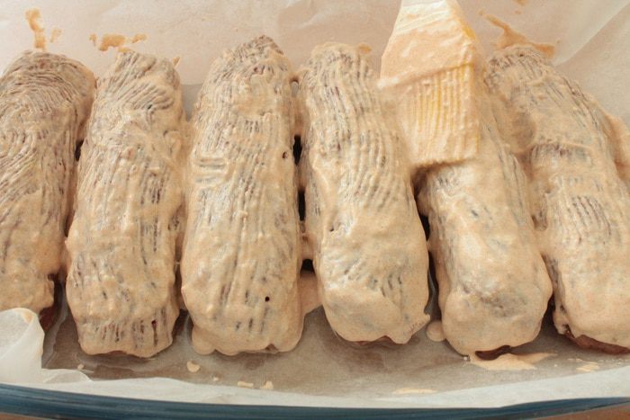 Колбаски из говядины на пиве