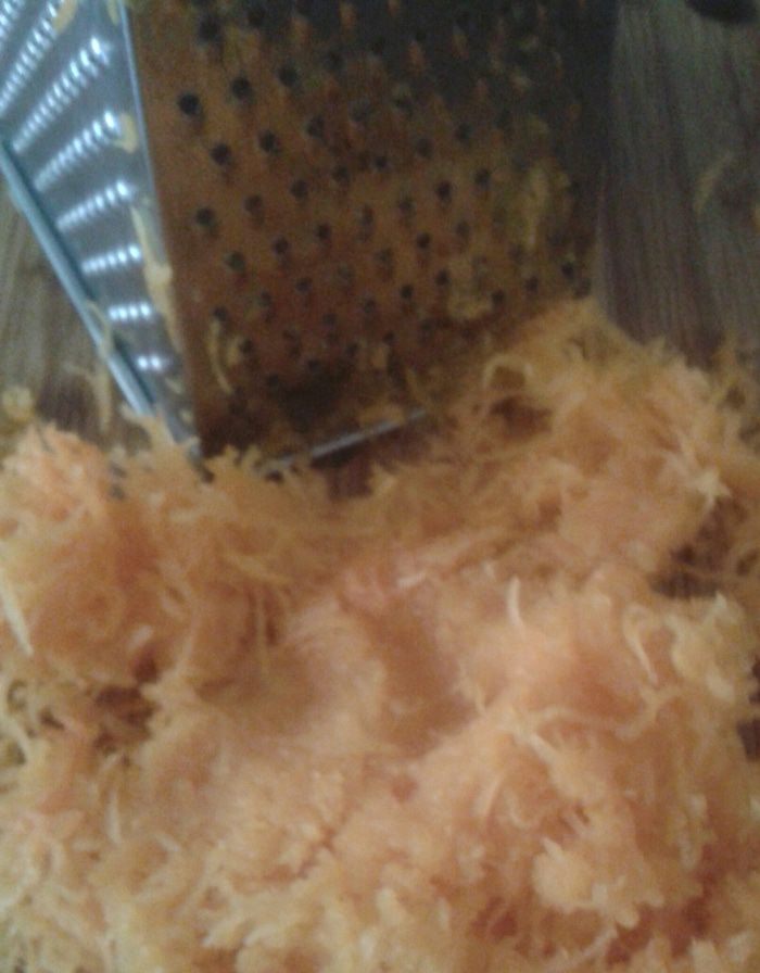 Тыквенный кекс со смородиной 