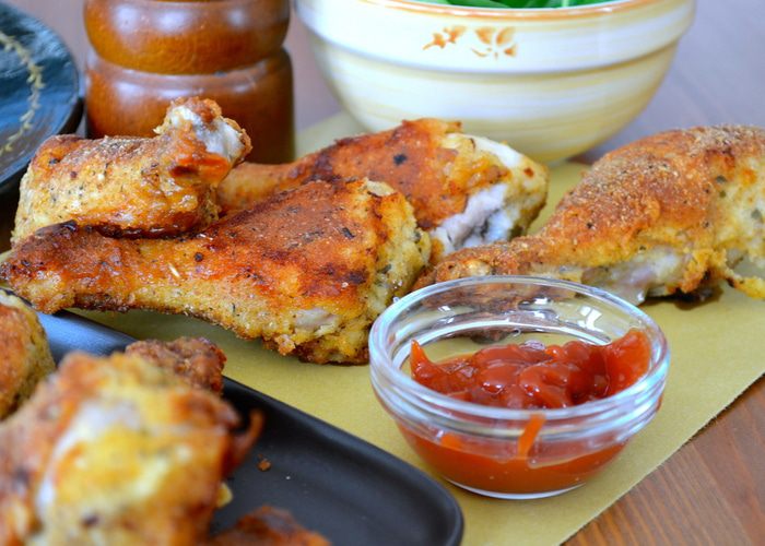 Курица, зажаренная по-южному