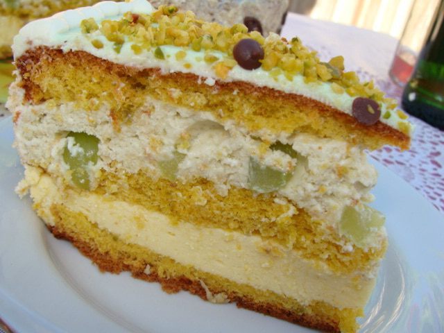 Торт-мусс &amp;quot;Фруктовая мелодия&amp;quot;