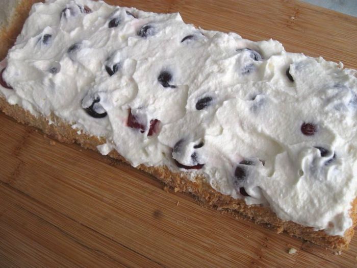 Летний торт «Нежное вишневое облачко»