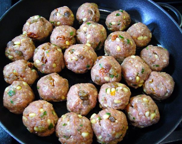 Фрикадельки Аль Форно по-сицилийски