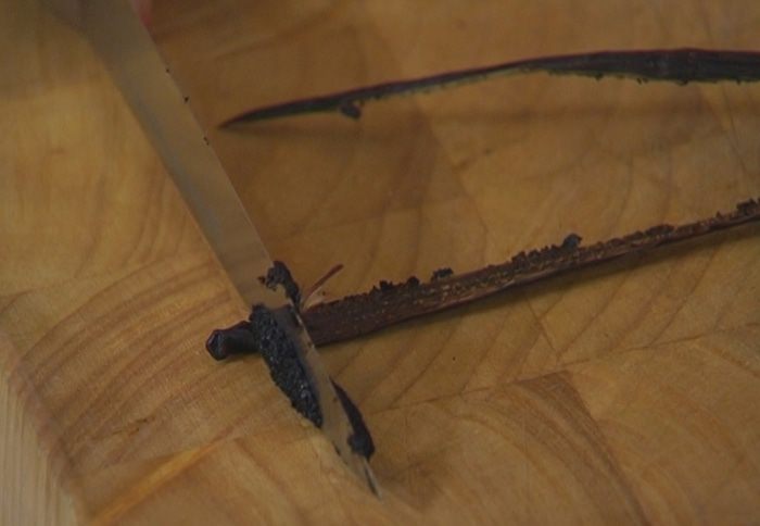 Ванильный рисовый пудинг с изюмом и карамелью 