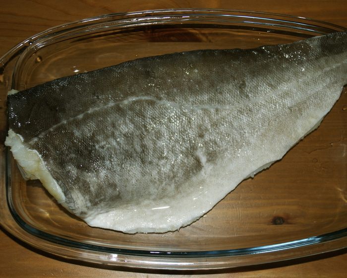 Бакала с полентой