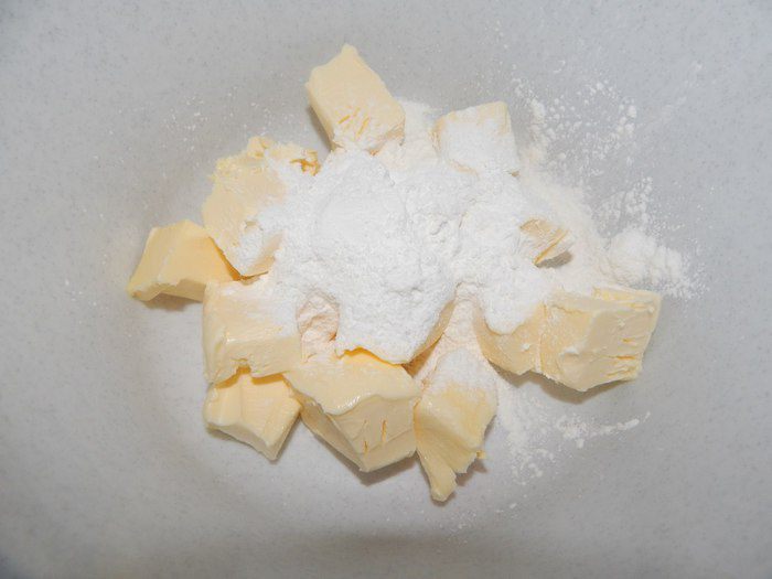 Фиолетовое печенье 