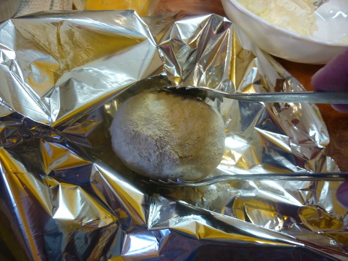 Картошка - как на костре