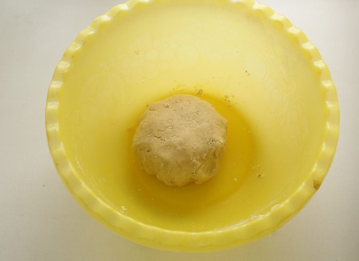 Тарт с рикоттой и брусникой