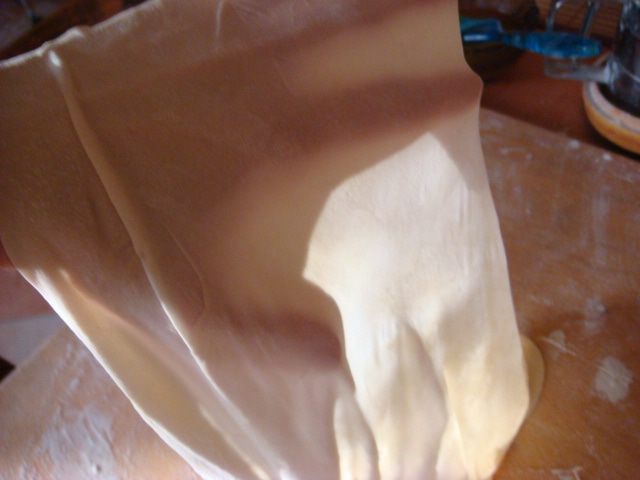 Вытяжное тесто &amp;quot;Улитка с начинкой&amp;quot;