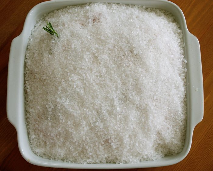 Курочка в соли