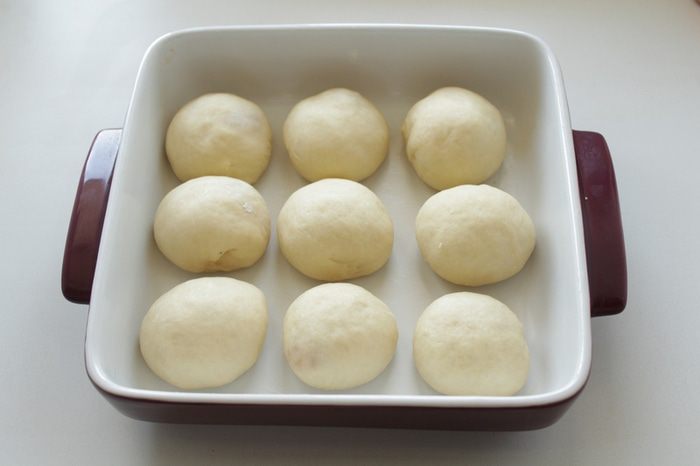 Бухтели с абрикосовым джемом