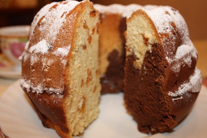 Мраморный кекс