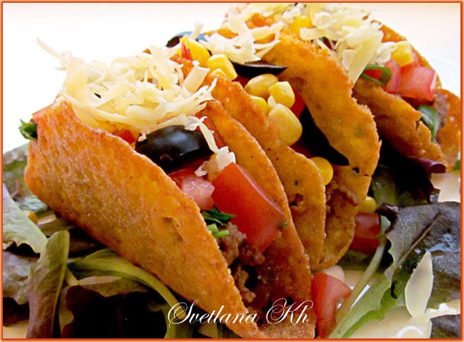 Мексиканские тако с говядиной