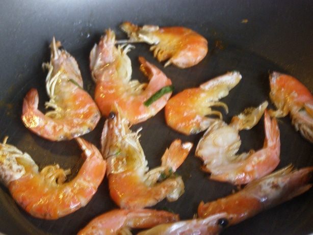 Креветки ко дню рождения