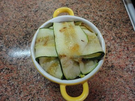 Тимбаль из цукини