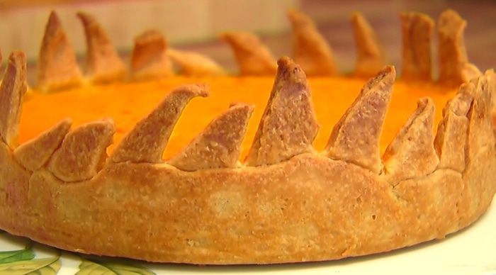 Сладкий пирог с тыквой и кленовым сиропом