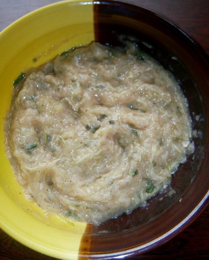 Куриные котлеты с кабачком и мятой