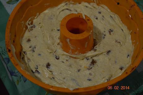 Зимний кекс с орехами и сухофруктами