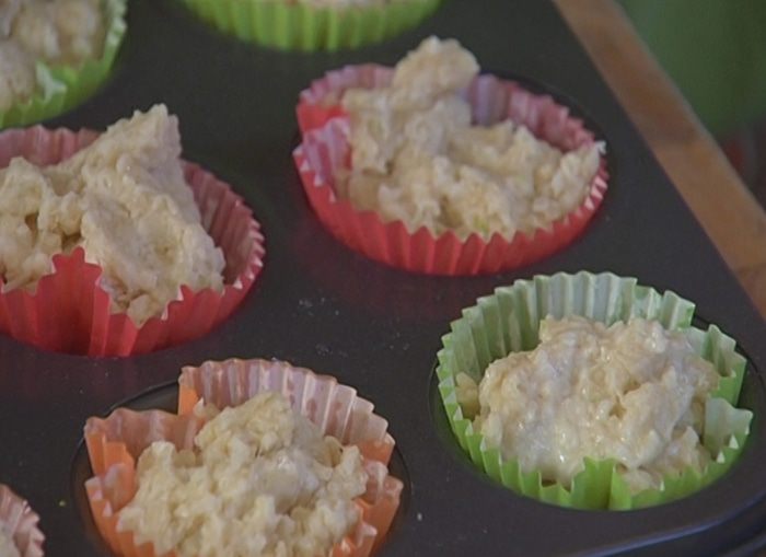 Маффины с кокосом и лаймом 