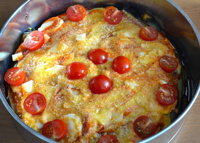 Пармиджана из баклажанов по-сицилийски