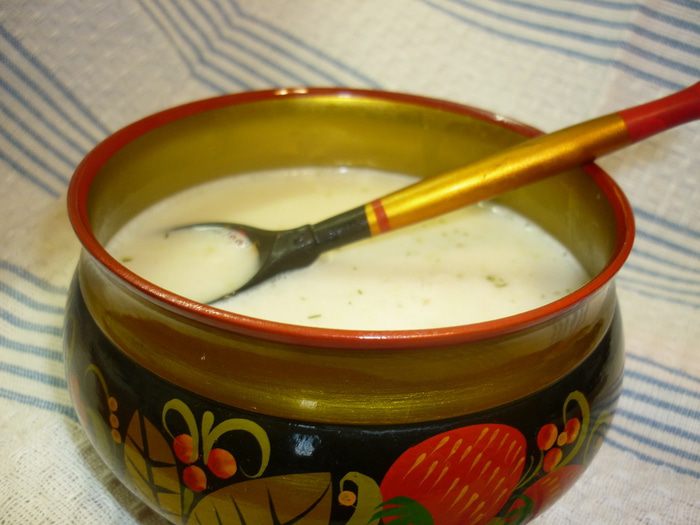 Деревенский картофельный супчик