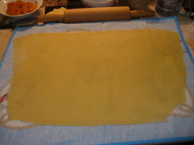 Штрудель с тыквой