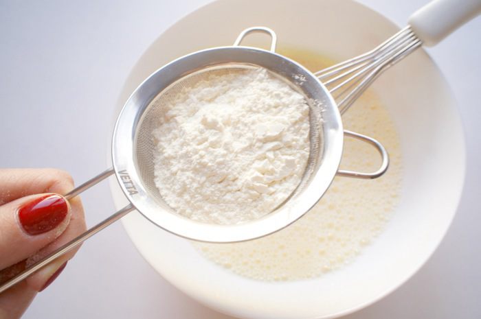 Заварные лимонные блины с маком