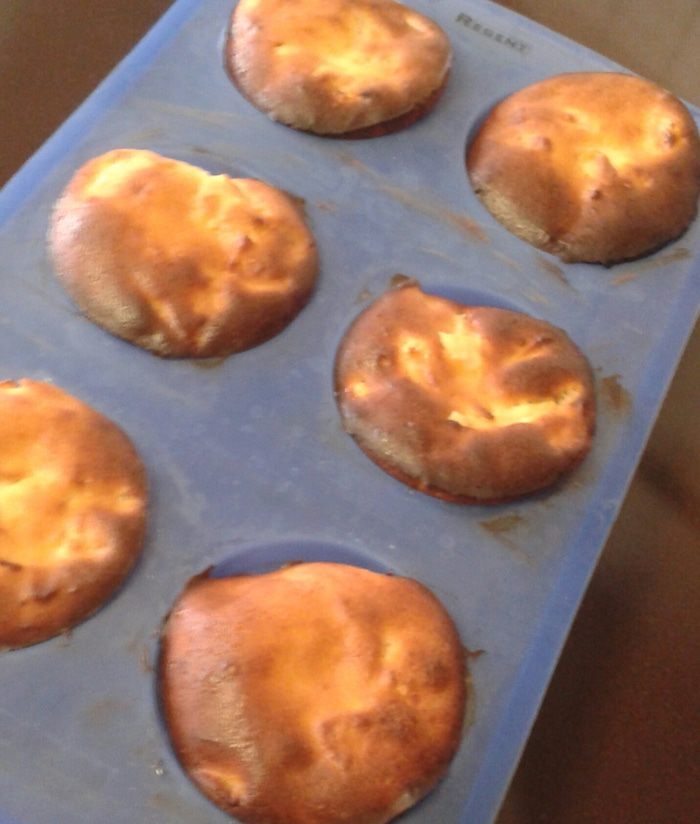 Творожники с яблоком (без муки)