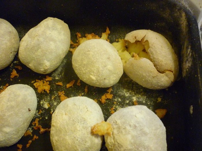 Картошка - как на костре