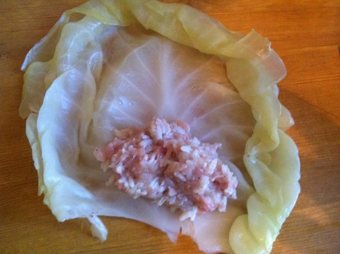 Голубцы с мясом