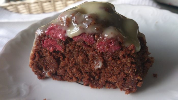 Миндально-шоколадный торт с вишней &amp;quot;С любовью&amp;quot;