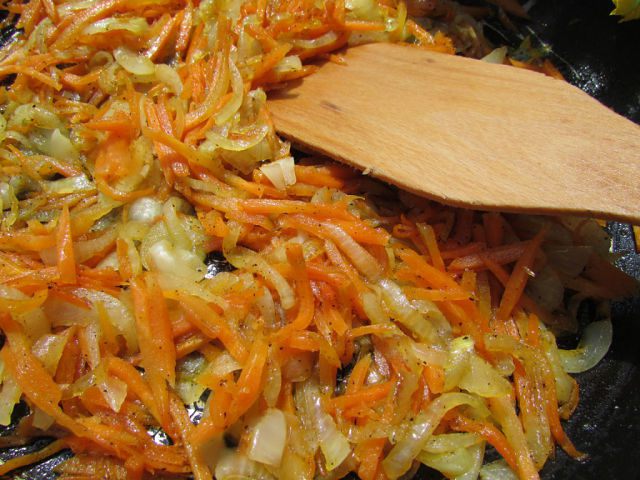 Куриный суп с морской капустой