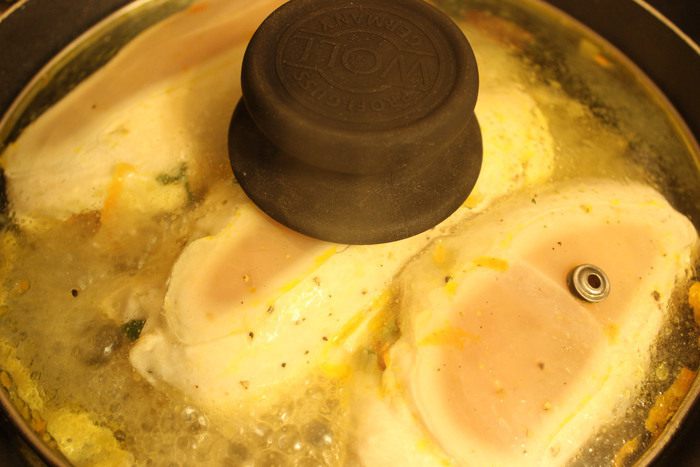 Сочные рулетики из куриных грудок