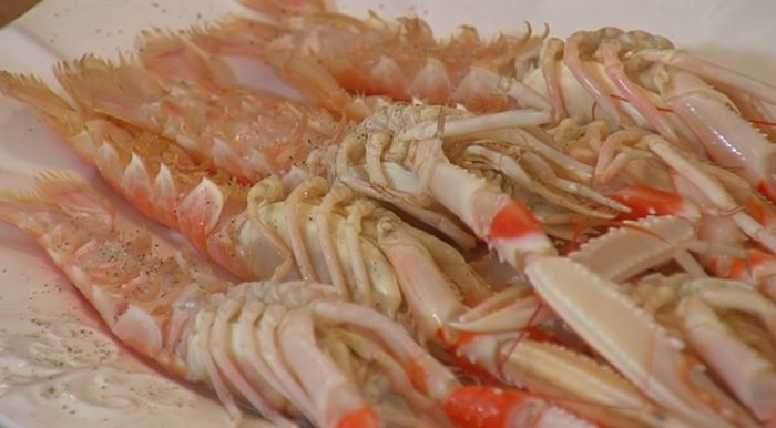 Лангустины с розмарином 