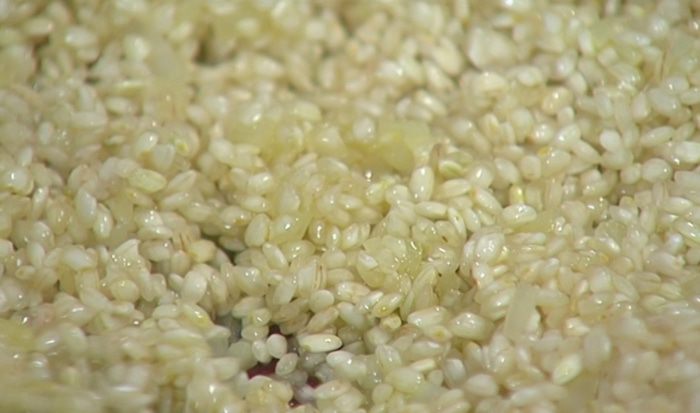 Черное ризотто