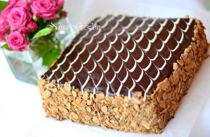 Торт Наполеон &amp;quot;Шоколадно-сливочный&amp;quot;