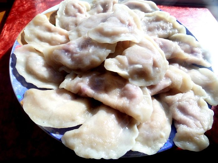 Вареники с домашним маскарпоне