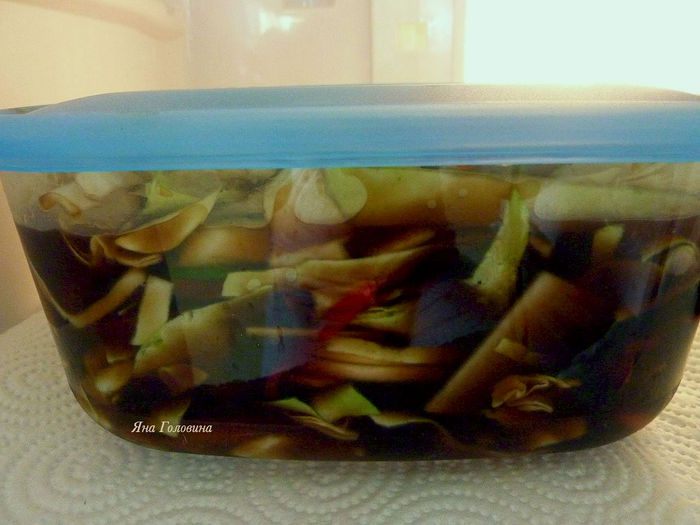 Быстромаринованные овощи 