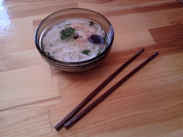 Похлёбка с креветками