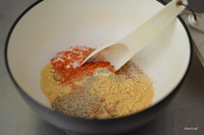 Свиные ребрышки со специями