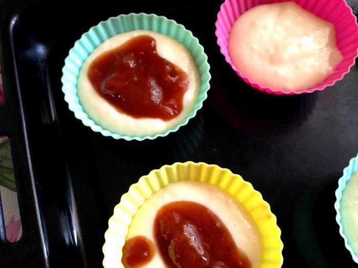 Маффины с секретом (по мотивам Берлинских пончиков)