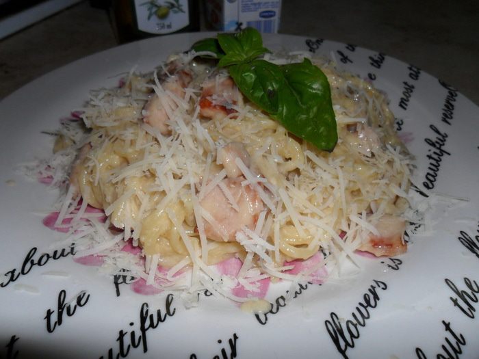 Паста карбонара