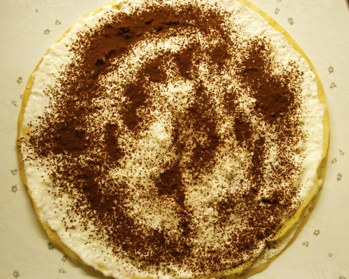 Блинный тирамису