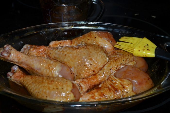 Коричневая курица