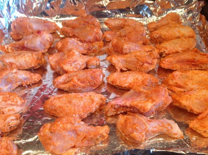 Острые куриные крылышки в глазури